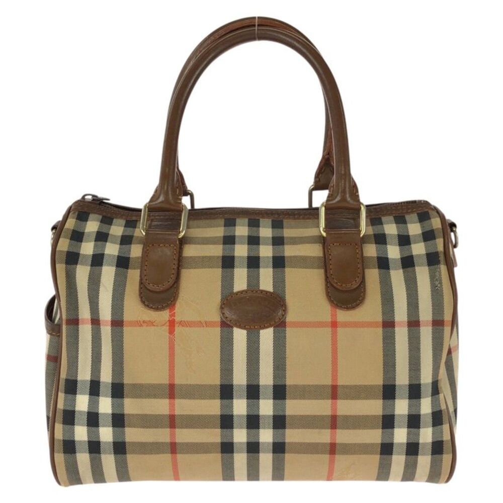 Burberry Vintage Check Mini Boston Bag
